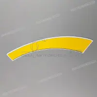 REPRODUCTION Belly pan decal, left side X560631372