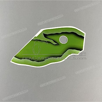 Side cowling decal, right side