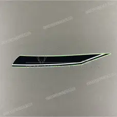 Upper cowling pattern, right side upper Upper cowling pattern, right side upper
