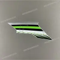 KAWASAKI Seitenverkleidungsaufkleber, linke Seite X560752627