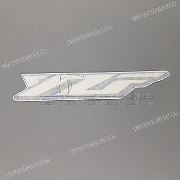 Side cowling decal 