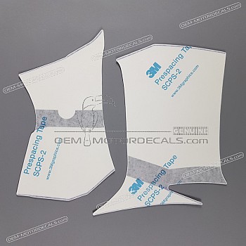 Side cowling decals set, right side 