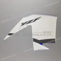 REPRODUCTION Zijpaneel sticker, rechterkant X5PW283940000