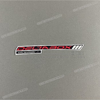 Upper side fairing DELTABOX III graphic, left side