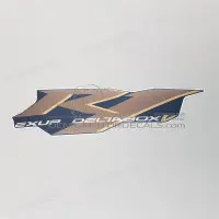 REPRODUCTION Zijpaneel sticker, rechterkant X5VY2835C6000