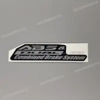REPRODUCTION Front fender decal, right side X61105MCWH10ZC