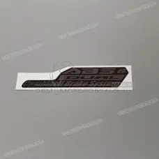 Front fender decal