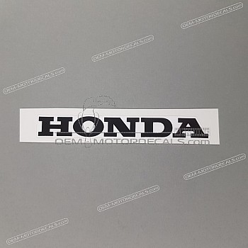 Front cowling decal