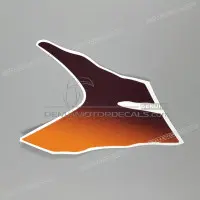 REPRODUCTION Bovenkuip sticker, rechterkant X64101MAE300ZC