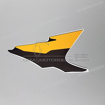 Front cowling decal, right side