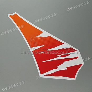 Front cowling decal, right side