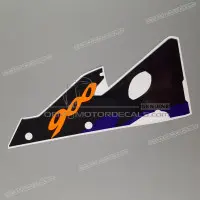 REPRODUCTION Adesivo carena anteriore superiore, lato destro X64102MAS300ZA
