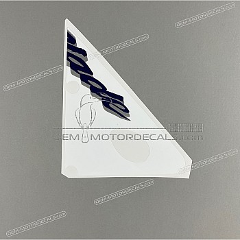 Front cowling decal, right side