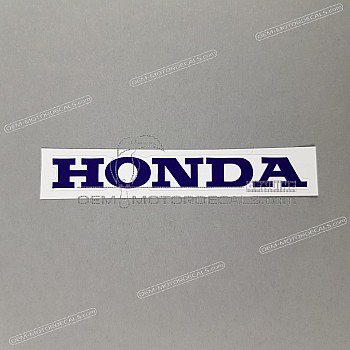 Front cowling decal