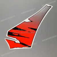 REPRODUCTION Bovenkuip sticker, linkerkant X64151MW0790ZB