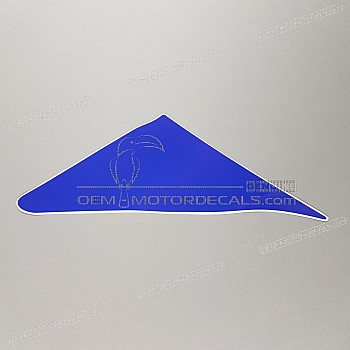 Front cowling decal, left side
