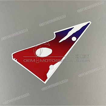 Naklejka na przednią owiewkę (czasza), lewa strona