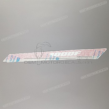 Front cowling decal, right side