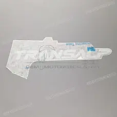 Zijpaneel sticker, rechterkant Zijpaneel sticker, rechterkant