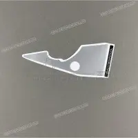 REPRODUCTION Adesivo carena anteriore superiore, lato destro X64231MBWN30ZA