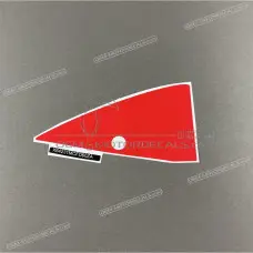 Adesivo carena anteriore superiore, lato destro Adesivo carena anteriore superiore, lato destro