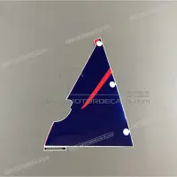 REPRODUCTION Bovenkuip sticker, linkerkant X64233MEED00ZA