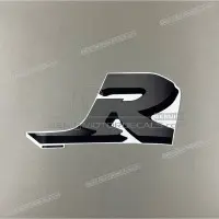 REPRODUCTION Zijpaneel sticker, rechterkant X64301MASE00ZB