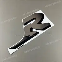REPRODUCTION Zijpaneel sticker, rechterkant X64301MASE00ZC