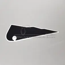 Zijpaneel sticker, rechterkant Zijpaneel sticker, rechterkant