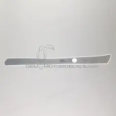 Frame cowling decal, right side