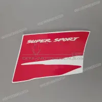 REPRODUCTION Zijpaneel sticker, rechterkant X64307MV9840ZB
