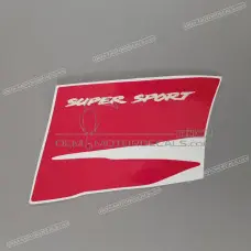 Zijpaneel sticker, rechterkant