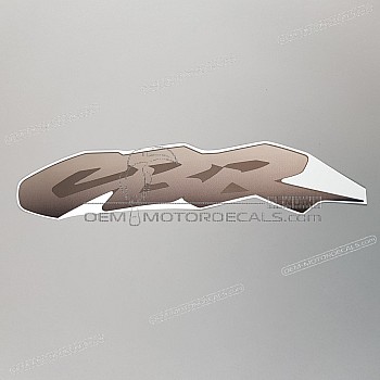 Belly pan decal, right side