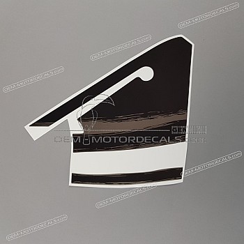 Side cowling decal, right side
