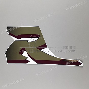 Side cowling decal, left side