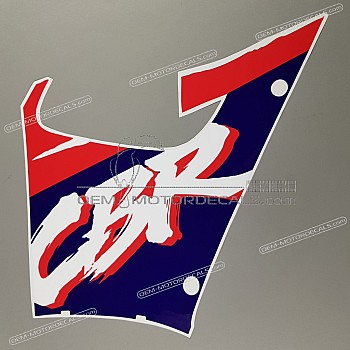 Side cowling decal, left side