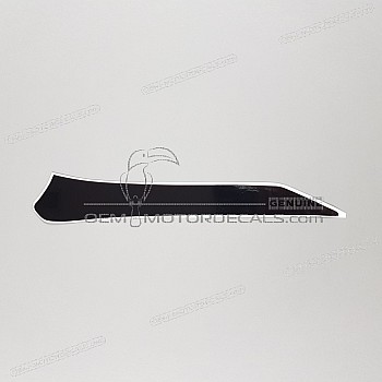 Frame cowling decal, left side