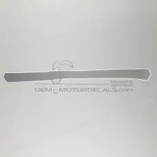 Frame cowling decal, left side Frame cowling decal, left side