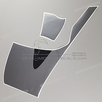 Side cowling decal, left side