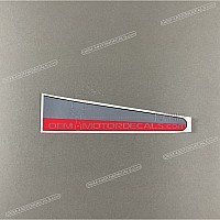 Reproduktion von Honda REPRODUCTION Seitenverkleidung Aufkleber, Linke Seite 64369-MZ2-670ZA
