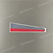 Zijpaneel sticker, linkerkant