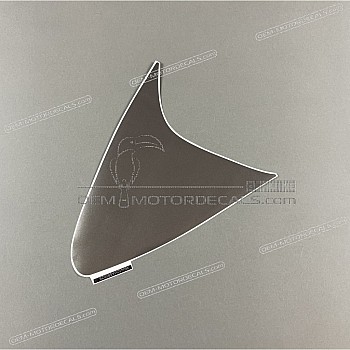 Belly pan decal, right side