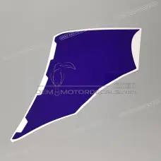 Belly pan decal, left side Belly pan decal, left side