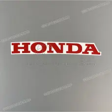 Belly pan decal, left side Belly pan decal, left side