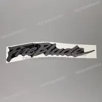 REPRODUCTION Belly pan decal, left side X64453MAS300ZC