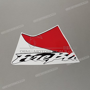 Side cowling decal, right side