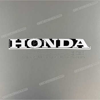 Belly pan decal, right side