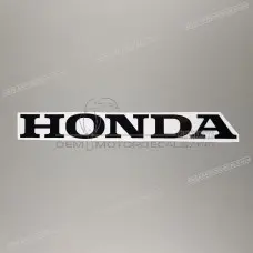 Belly pan decal, right side Belly pan decal, right side
