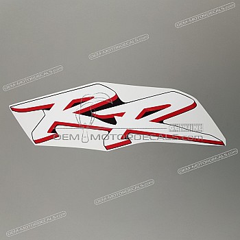 Side cowling decal, right side