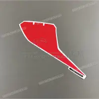 HONDA Naklejka CBR Racing na prawą środkową owiewkę, prawa strona X64823MELD00ZA